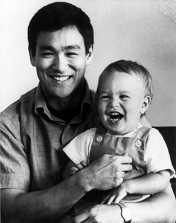 Bruce and his son Brandon