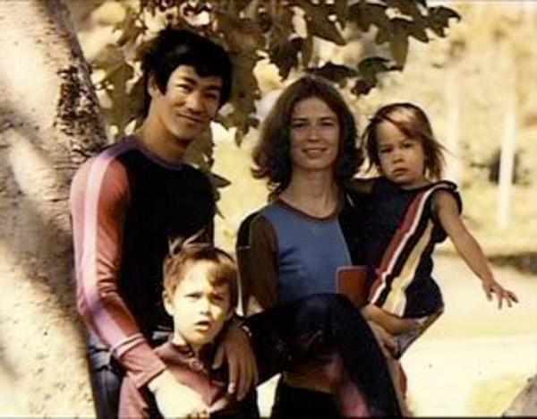 Bruce and his family