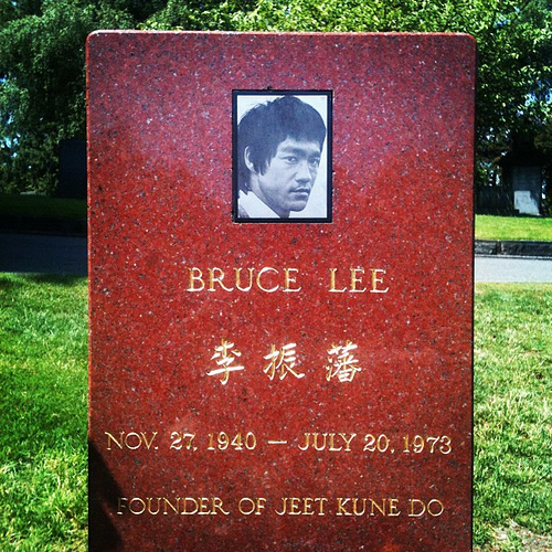 Bruce Lee's grave